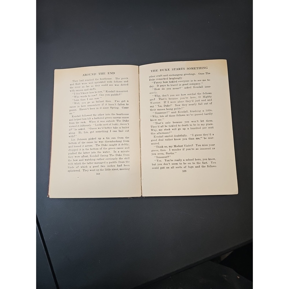Ralph Henry Barbour / Around the End 1st Edition 1913 - Picture 6 of 6